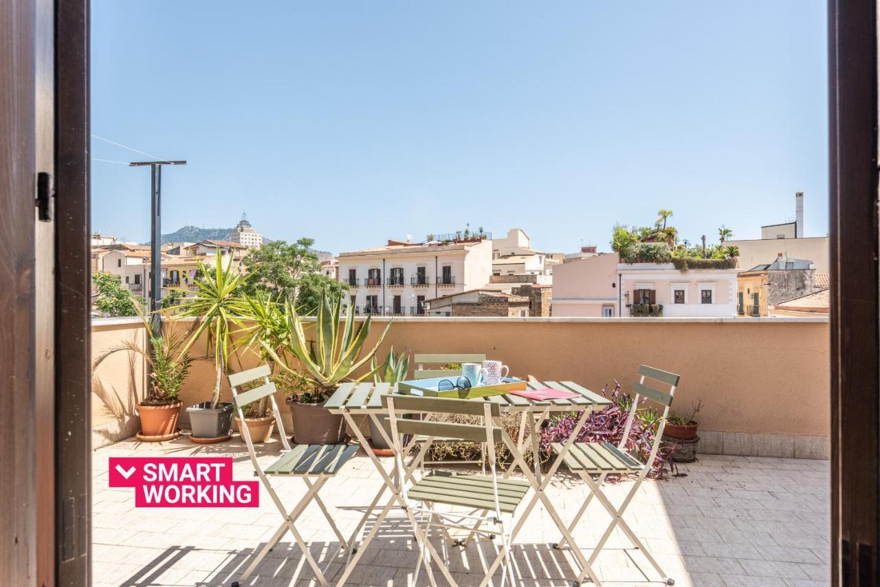 Appartamento The Terrace Behind The Cathedral By Wonderful Italy Palermo Esterno foto